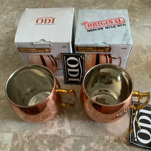 Odi Dining Nib Pair Odi Solid Copper Moscow Mule Mugs 6 Oz Poshmark